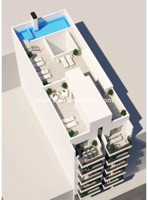 Apartamento - Nueva construcción  - Torrevieja - Playa de El Cura