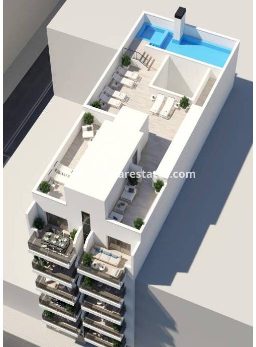 Apartamento - Nueva construcción  - Torrevieja - Playa de El Cura