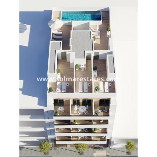 Appartement - Nieuw gebouw - Torrevieja - Centro