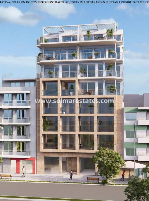 Appartement - Nieuw gebouw - Villajoyosa - Pueblo