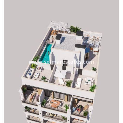 Appartement - Nouvelle construction - Torrevieja - Playa de El Cura