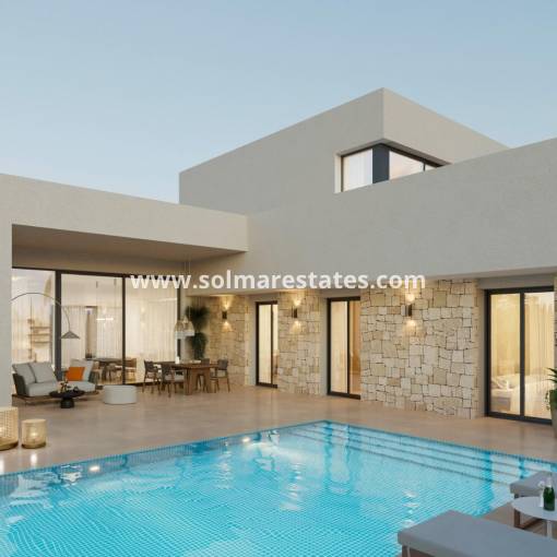Detached Villa - New Build - Aspe - N-57943