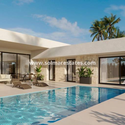 Detached Villa - New Build - Aspe - Poligono 19