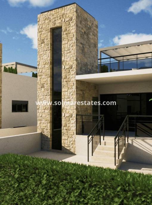 Detached Villa - New Build - Mazarron - Camposol Golf