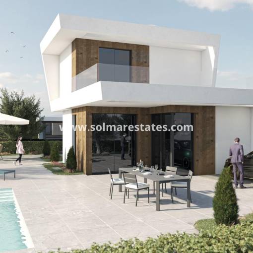 Freistehende Villa - Neubau - BAÑOS Y MENDIGO - Altaona Golf