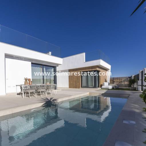 Freistehende Villa - Neubau - BAÑOS Y MENDIGO - Altaona Golf
