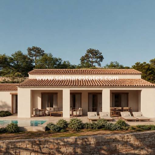 Freistehende Villa - Neubau - Benissa - Serrallonga