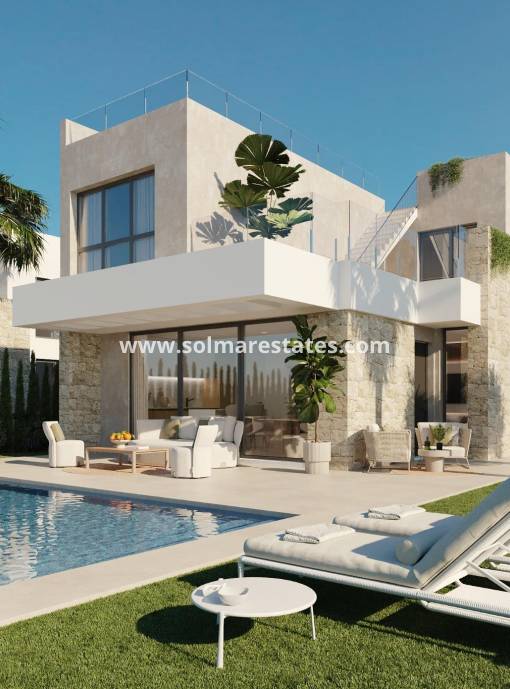 Freistehende Villa - Neubau - Finestrat - Puig Campana Golf