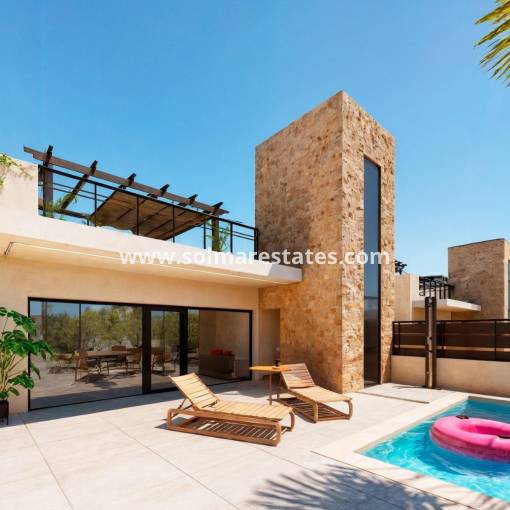 Freistehende Villa - Neubau - Fuente Álamo - La Pinilla