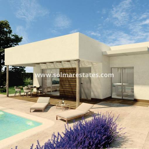 Freistehende Villa - Neubau - Hondon de las Nieves - Urbaniz. La Montañosa