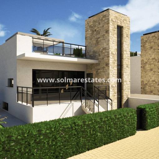 Freistehende Villa - Neubau - Mazarron - Camposol Golf