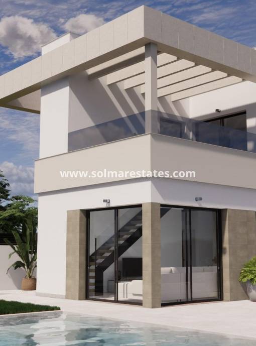 Freistehende Villa - Neubau - Orihuela - Vistabella Golf