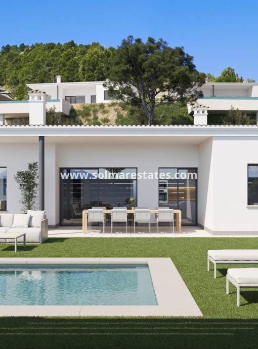 Freistehende Villa - Neubau - Penaguila - El Olivar