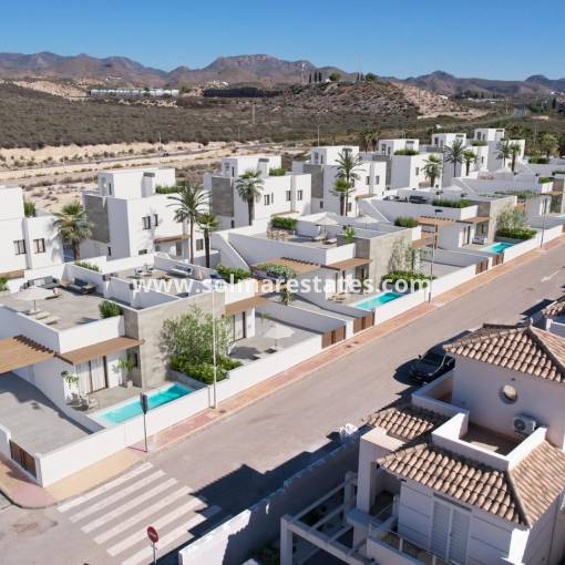 Freistehende Villa - Neubau - Puerto de Mazarron - Caleñares