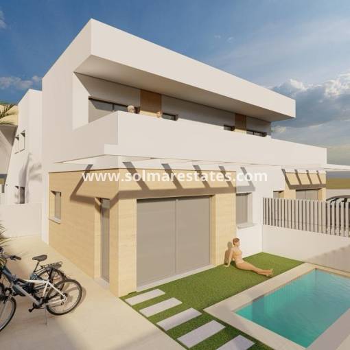 Freistehende Villa - Neubau - Puerto de Mazarron - Mar de Plata
