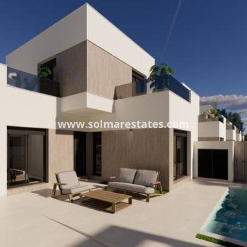 Freistehende Villa - Neubau - San Fulgencio - Polideportivo