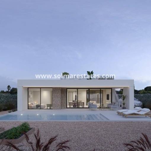 Fristående villa - Nybyggnad - Fuente Álamo - Hacienda Del Álamo Golf