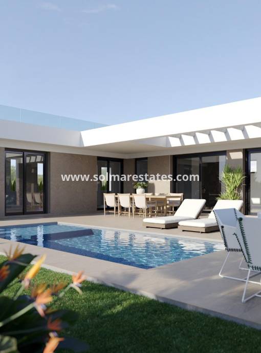 Fristående villa - Nybyggnad - Fuente Álamo - Hacienda Del Álamo Golf