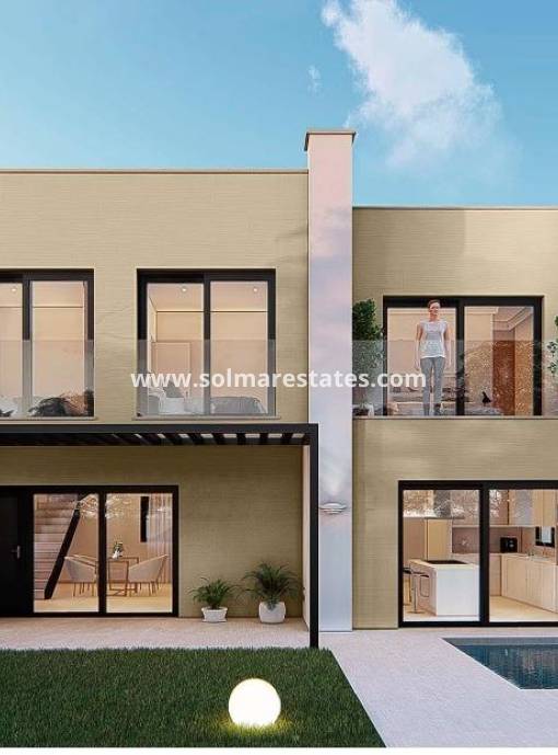 Fristående villa - Nybyggnad - San Juan Alicante - Lloixa