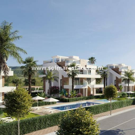 Lägenhet - Nybyggnad - Fuente Álamo - Hacienda Del Álamo Golf