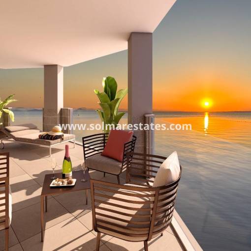 Lägenhet - Nybyggnad - La Manga Del Mar Menor - La Manga Del Mar Menor