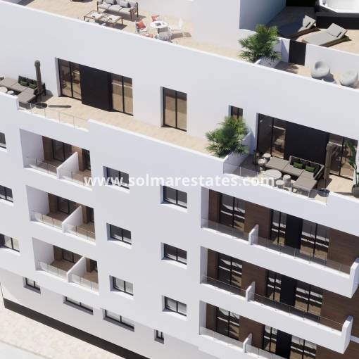 Lägenhet - Nybyggnad - Torrevieja - pueblo