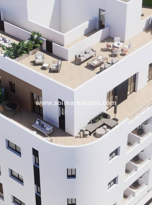Lägenhet - Nybyggnad - Torrevieja - pueblo
