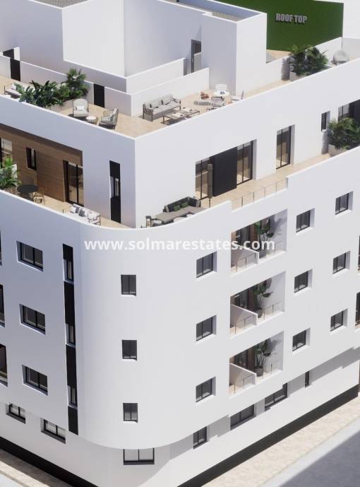 Lägenhet - Nybyggnad - Torrevieja - pueblo