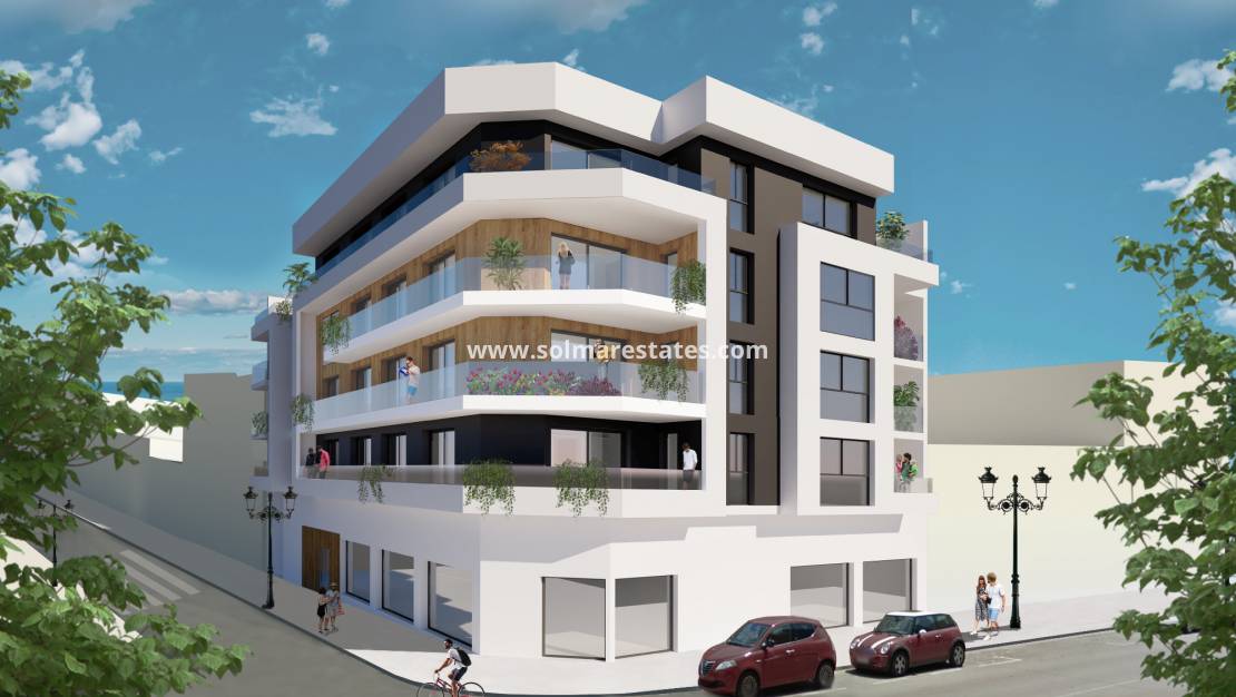 Nieuw gebouw - Appartement - Guardamar Del Segura - La Roqueta