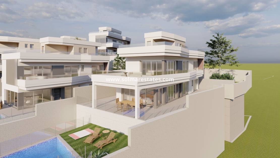 Nieuw gebouw - Vrijstaande Villa - Campoamor - Azul Village