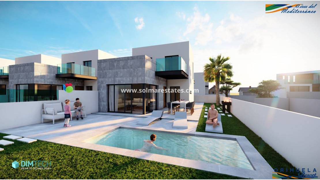Nieuw gebouw - Vrijstaande Villa - Los Altos - Aires Del Mediterraneo