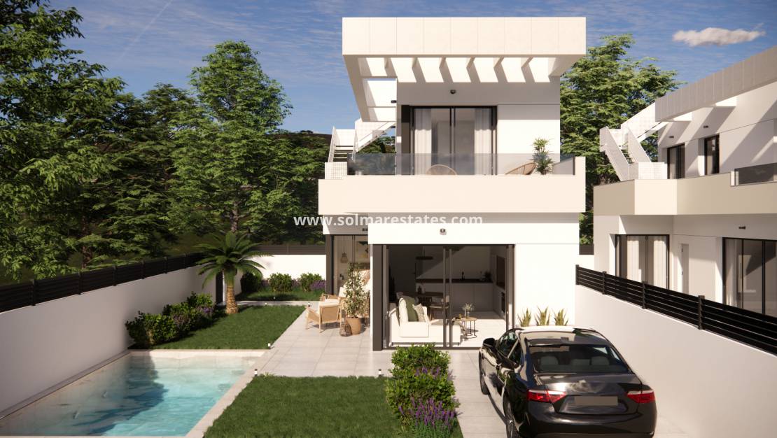 Nieuw gebouw - Vrijstaande Villa - Los Montesinos - Res. Alba Salina