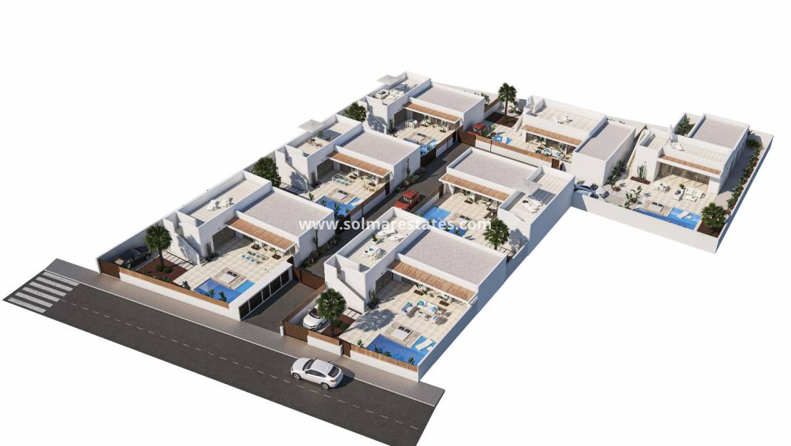 Nieuw gebouw - Vrijstaande Villa - Los Montesinos - Res. Villa Creta