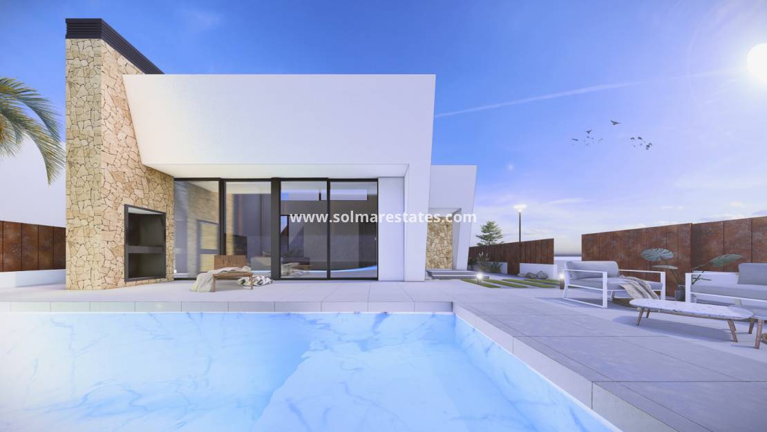 Nieuw gebouw - Vrijstaande Villa - San Pedro Del Pinatar - Res. Sunset Villas Lux