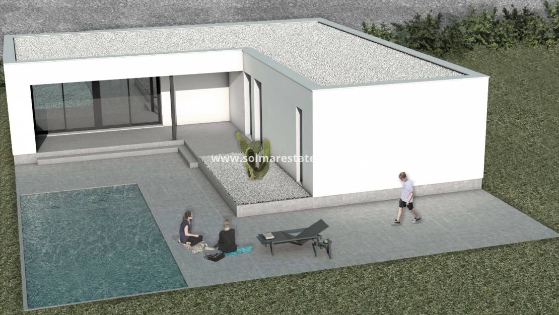 Nouvelle construction - Villa individuelle - Pinoso