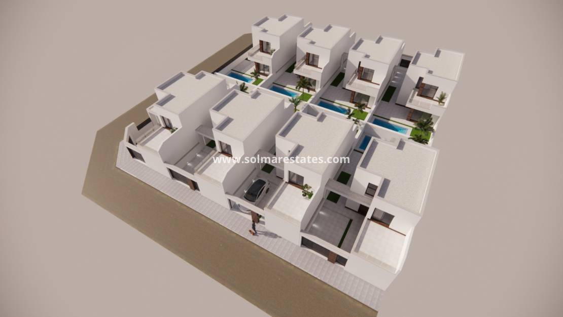 Nueva construcción  - Villa independiente - San Fulgencio - Res. Carla Villas