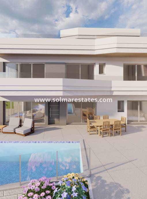 Villa independiente - Nueva construcción  - Campoamor - Azul Village