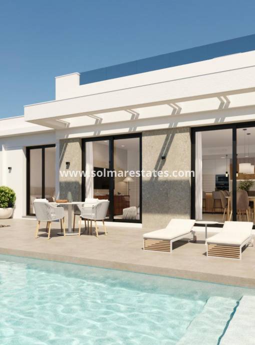 Villa independiente - Nueva construcción  - Fuente Álamo - Hacienda Del Álamo Golf