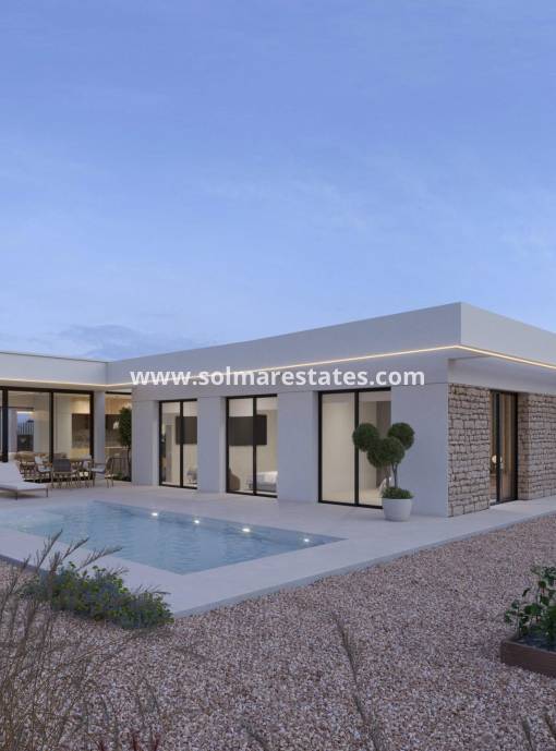 Villa independiente - Nueva construcción  - Fuente Álamo - Hacienda Del Álamo Golf