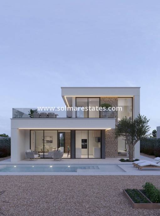 Villa independiente - Nueva construcción  - Fuente Álamo - Hacienda Del Álamo Golf