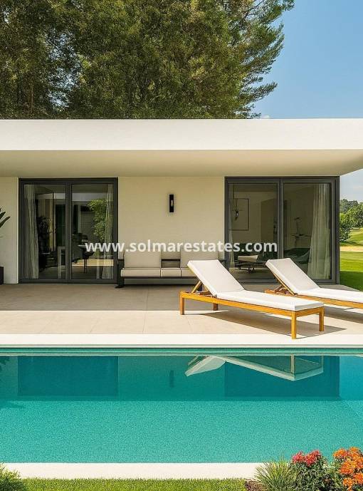 Villa independiente - Nueva construcción  - Hondon de las Nieves - Urbaniz La Montañosa