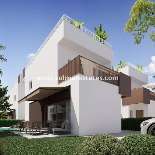 Villa independiente - Nueva construcción  - La Marina - El Pinet
