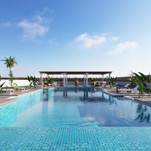 Villa independiente - Nueva construcción  - Los Alcazares - La Serena Golf