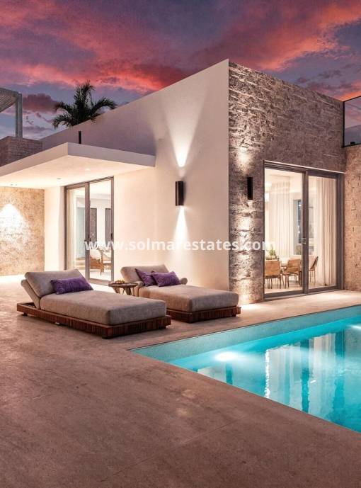Villa independiente - Nueva construcción  - Los Alcazares - Torre del Rame