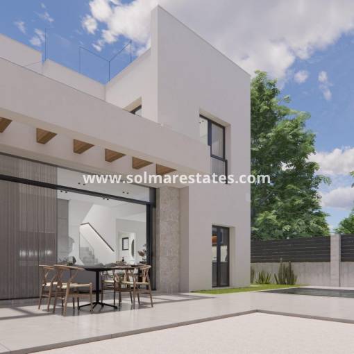 Villa independiente - Nueva construcción  - Los Montesinos - La Herrada