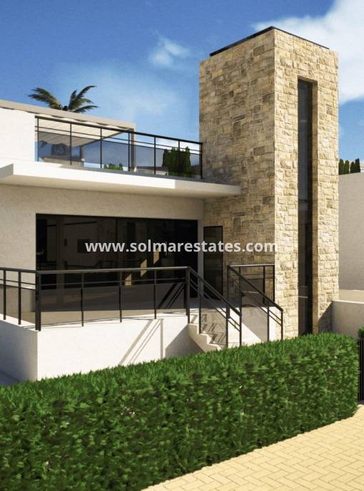 Villa independiente - Nueva construcción  - Mazarron - Camposol Golf