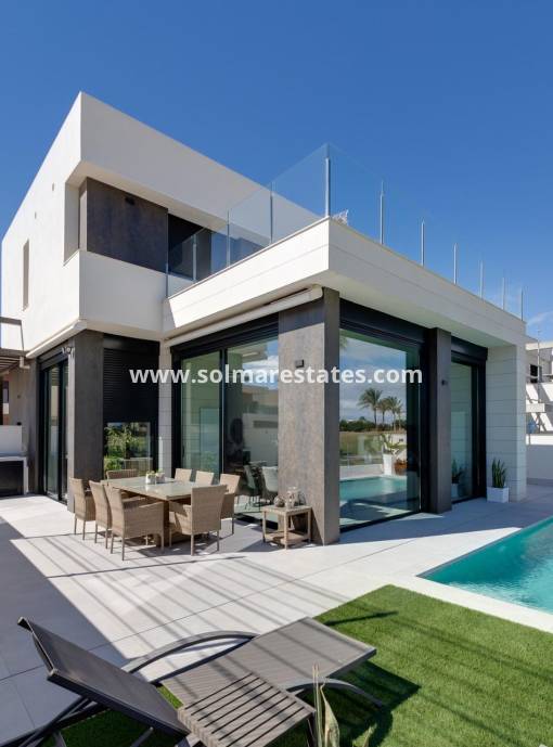 Villa independiente - Nueva construcción  - Pilar De La Horadada - Lo Romero Golf