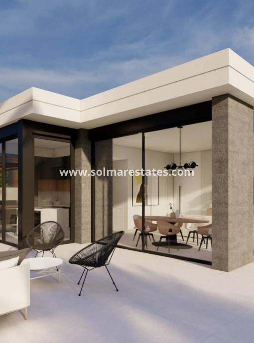 Villa independiente - Nueva construcción  - Pilar De La Horadada - Lo Romero Golf