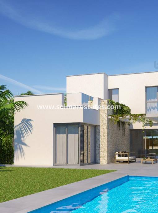 Villa independiente - Nueva construcción  - Pilar De La Horadada - Lo Romero Golf