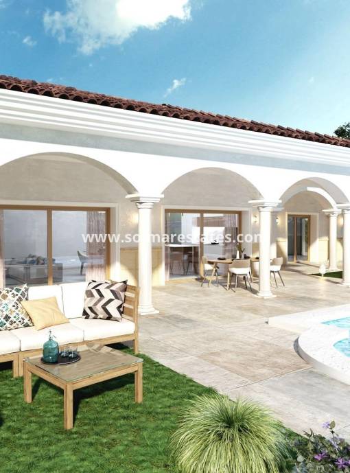 Villa independiente - Nueva construcción  - Pinoso - Rodriguillo